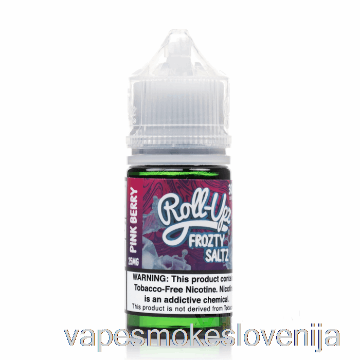 Vape Slovenija Pink Berry Ice - Juice Roll-upz Sol - 30ml 25mg
